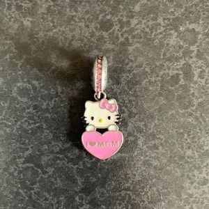 Hello Kitty I 🩷 Mom Pandora Bead
